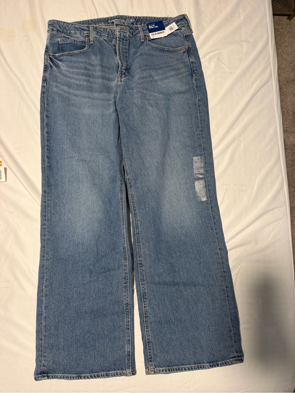 Old Navy Women's Light Blue Flare Jeans